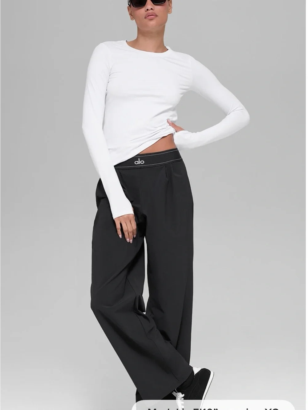 Alo Alosoft Finesse Long Sleeve Tee